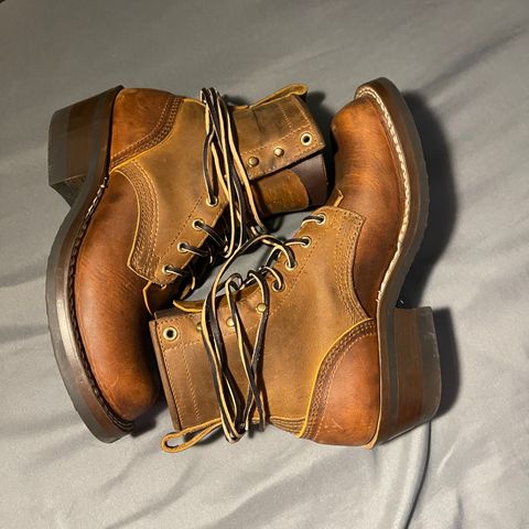 Nicks Robert in Horween Orange Predator