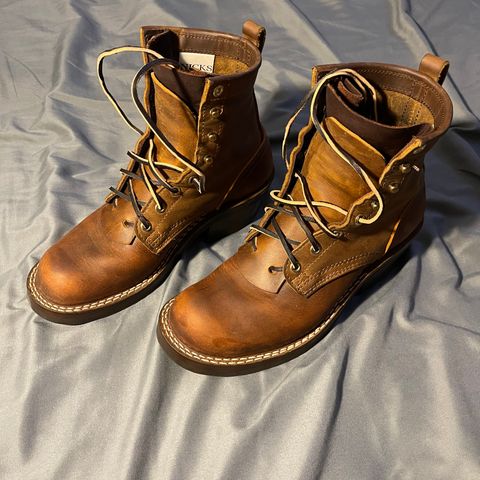 Nicks Robert in Horween Orange Predator