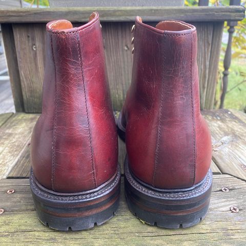 Grant Stone Edward Boot in Gallun Red Waxed Deer