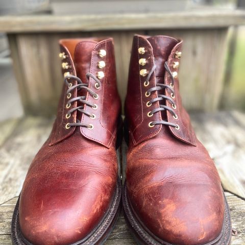 View photo of Grant Stone Edward Boot in Gallun Red Waxed Deer