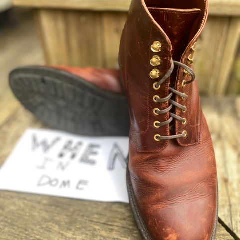 View photo of Grant Stone Edward Boot in Gallun Red Waxed Deer