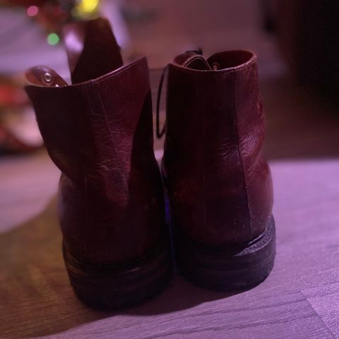 View photo of Grant Stone Edward Boot in Gallun Red Waxed Deer