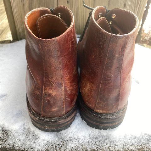 View photo of Grant Stone Edward Boot in Gallun Red Waxed Deer