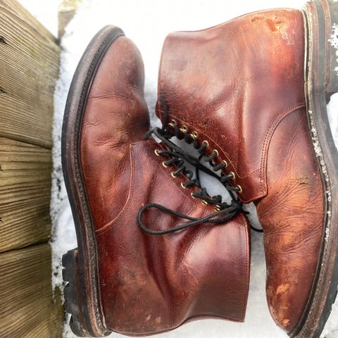 View photo of Grant Stone Edward Boot in Gallun Red Waxed Deer