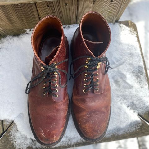 View photo of Grant Stone Edward Boot in Gallun Red Waxed Deer