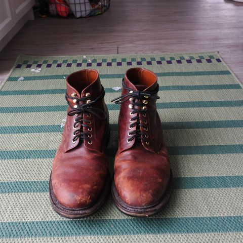 View photo of Grant Stone Edward Boot in Gallun Red Waxed Deer