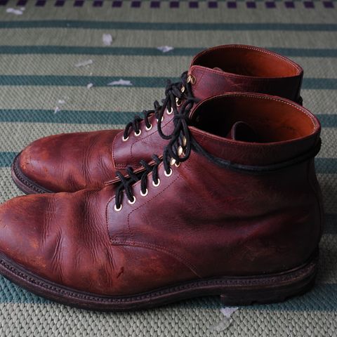 View photo of Grant Stone Edward Boot in Gallun Red Waxed Deer