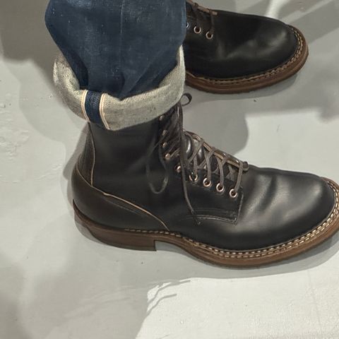 View photo of White's Bounty Hunter in Horween Black Chromexcel Horsehide