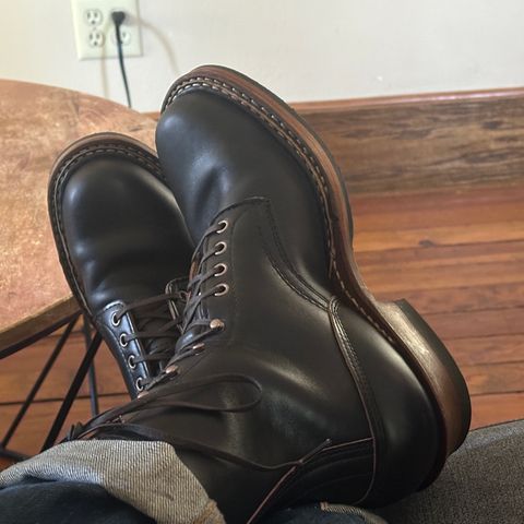 View photo of White's Bounty Hunter in Horween Black Chromexcel Horsehide