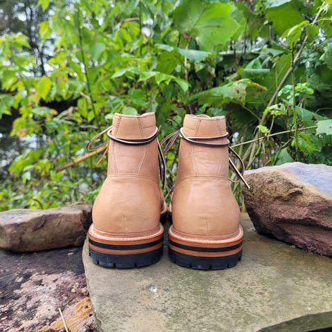 Grant Stone Ottawa Boot in Incas Natural Kangaroo