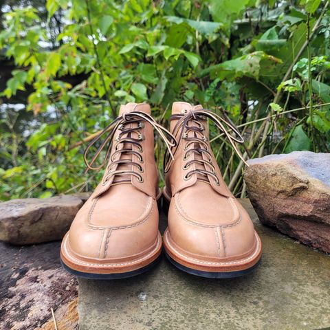 Grant Stone Ottawa Boot in Incas Natural Kangaroo