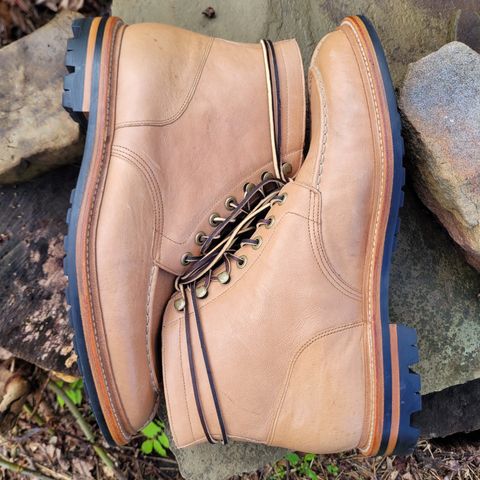 Grant Stone Ottawa Boot in Incas Natural Kangaroo