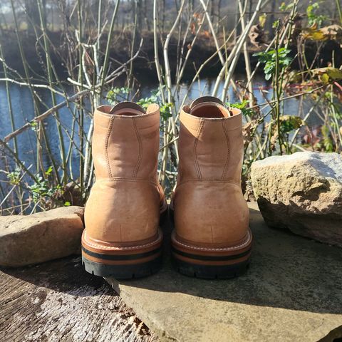 Grant Stone Ottawa Boot in Incas Natural Kangaroo