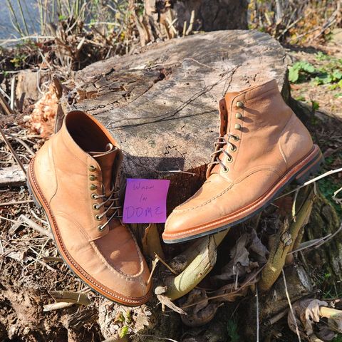 Grant Stone Ottawa Boot in Incas Natural Kangaroo