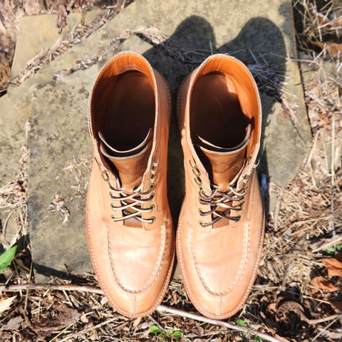 Grant Stone Ottawa Boot in Incas Natural Kangaroo