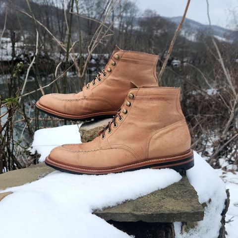 Grant Stone Ottawa Boot in Incas Natural Kangaroo
