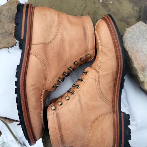 Grant Stone Ottawa Boot in Incas Natural Kangaroo