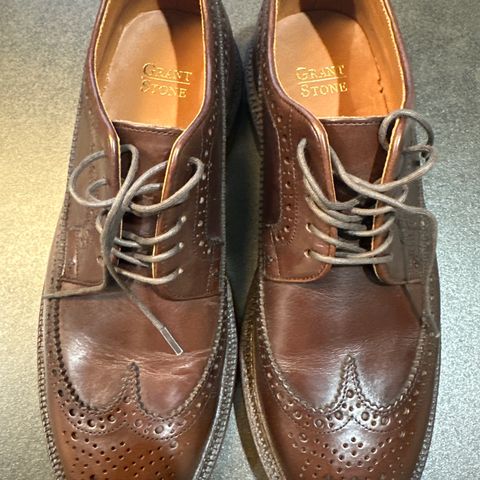 Grant Stone Longwing in Horween Crimson Chromexcel