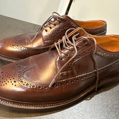 Grant Stone Longwing in Horween Crimson Chromexcel