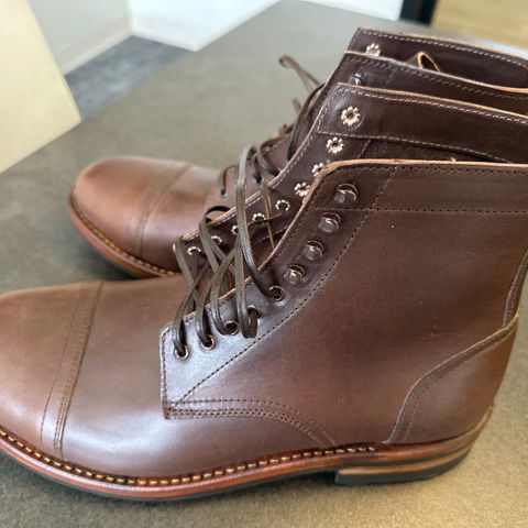Oak Street Bootmakers Trench Boot in Badalassi Carlo Castagno Minerva Liscio
