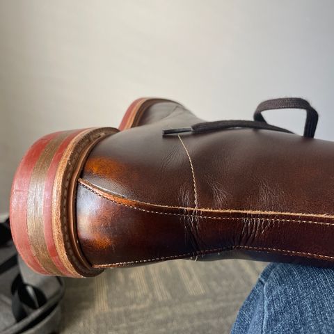 Allen Edmonds Higgins Mill in Brown Saddle Leather