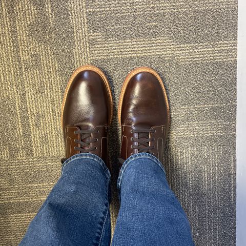 Allen Edmonds Higgins Mill in Brown Saddle Leather