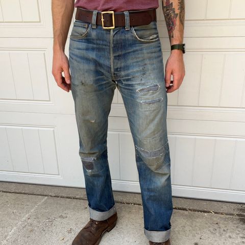 Mister Freedom Californian Jeans Lot 44R in Cone Mills Selvedge Denim