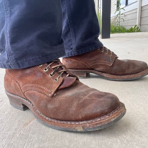 White's 350 Cruiser in Seidel Red Dog Oil Tan Roughout