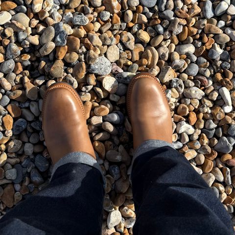 John Lofgren Wabash Engineer Boots in Natural
