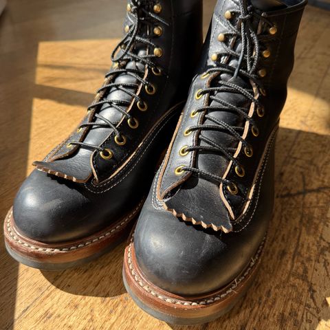 John Lofgren Donkey Puncher Boots in Horween Black Chromexcel