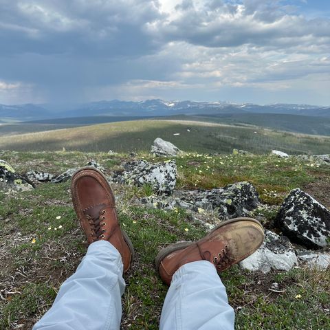 Russell Moccasin Bird Shooter in Full-Grain Timberjack