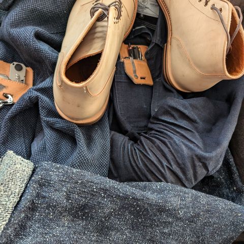 Grant Stone Garrison Boot in Ghost Burro