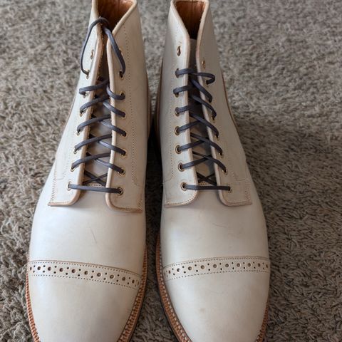 Grant Stone Garrison Boot in Ghost Burro