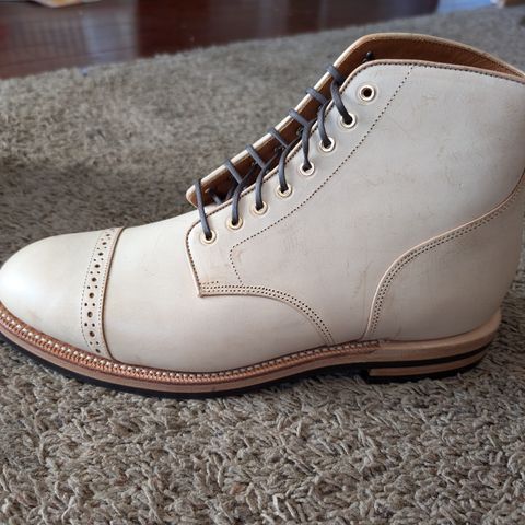 Grant Stone Garrison Boot in Ghost Burro