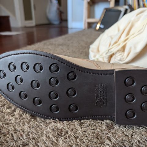 Grant Stone Garrison Boot in Ghost Burro