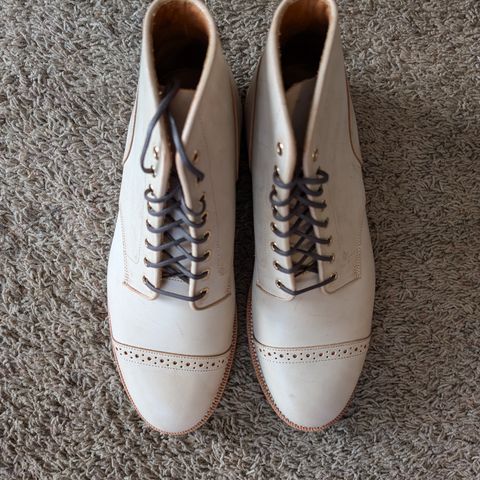 Grant Stone Garrison Boot in Ghost Burro