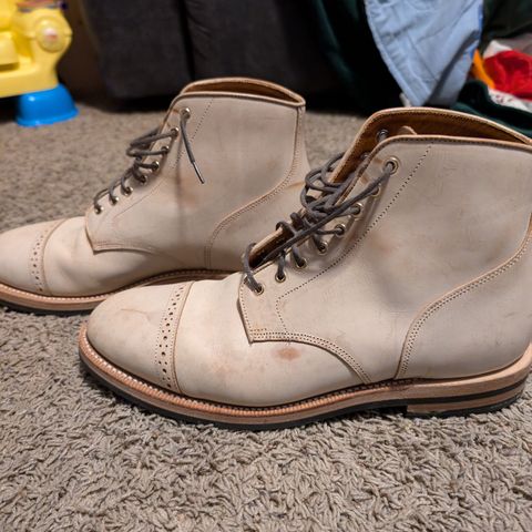 Grant Stone Garrison Boot in Ghost Burro