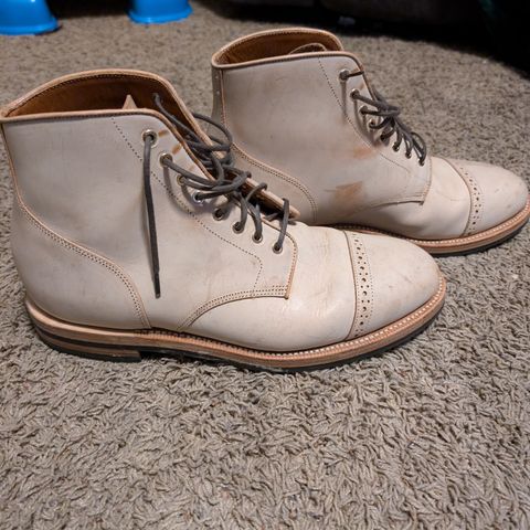 Grant Stone Garrison Boot in Ghost Burro