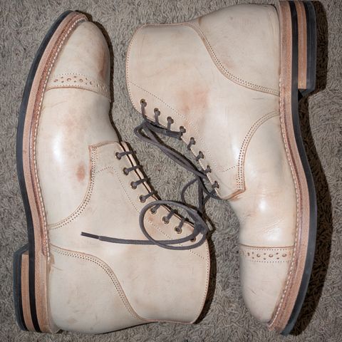 Grant Stone Garrison Boot in Ghost Burro