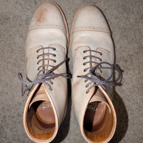 Grant Stone Garrison Boot in Ghost Burro