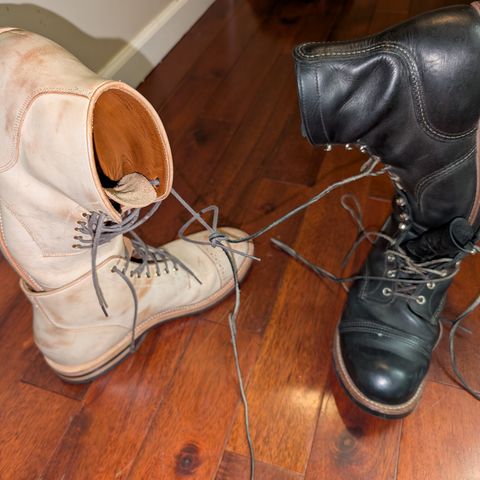 Grant Stone Garrison Boot in Ghost Burro