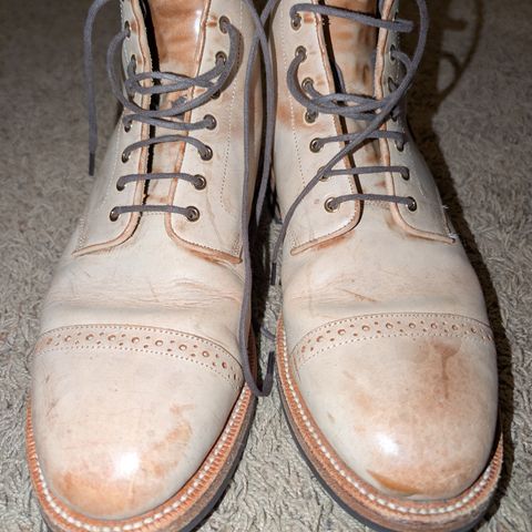 Grant Stone Garrison Boot in Ghost Burro