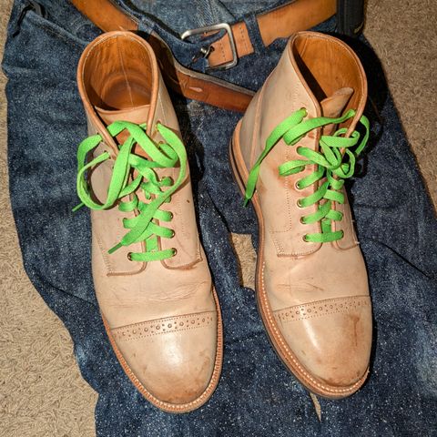 Grant Stone Garrison Boot in Ghost Burro