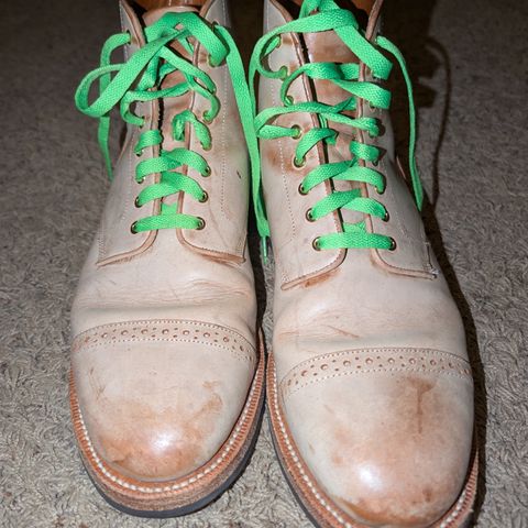 Grant Stone Garrison Boot in Ghost Burro