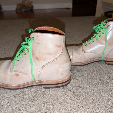 Grant Stone Garrison Boot in Ghost Burro