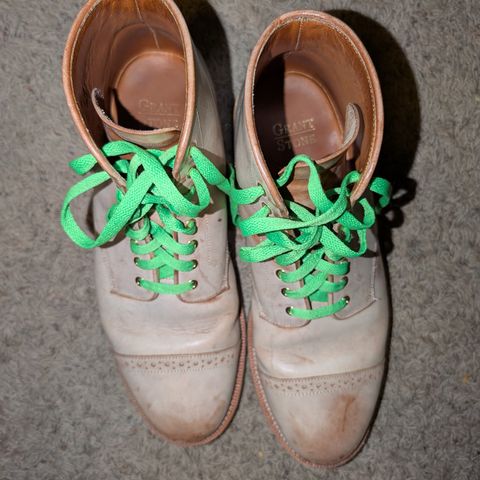 Grant Stone Garrison Boot in Ghost Burro