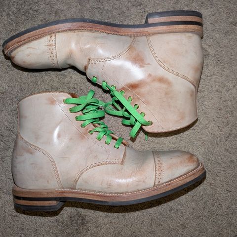 Grant Stone Garrison Boot in Ghost Burro