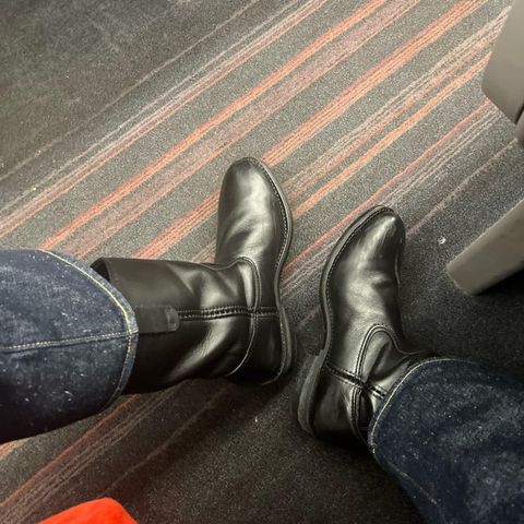 Red Wing 2275 Steel Toe Pecos in Brown Boomer Dyed Black