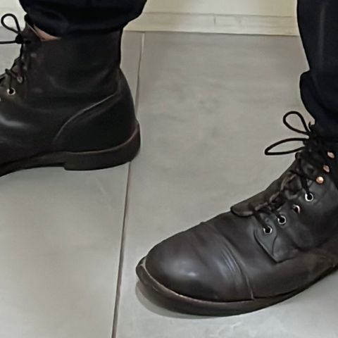 Red Wing Iron Ranger in S.B. Foot Charcoal Rough and Tough