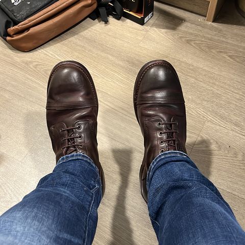 Red Wing Iron Ranger in S.B. Foot Charcoal Rough and Tough